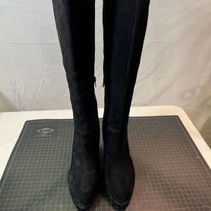 VGUC Dibatrue black suede Park Bench boots sz 9